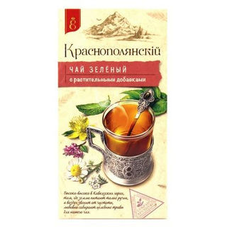 Чай Краснополянский зеленый с мелиссой и ромашкой 25пак